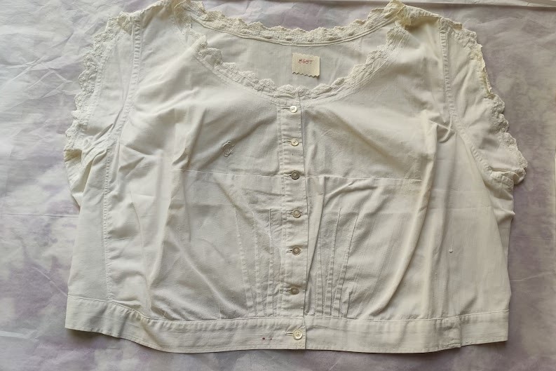 copribusto, femminile - manifattura italiana (inizio XX)