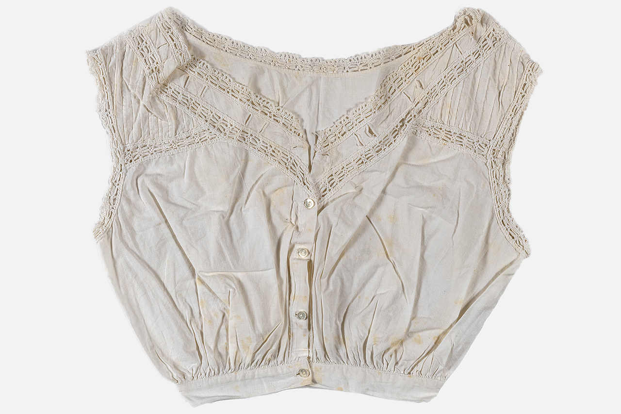 copribusto, femminile - manifattura italiana (fine/ inizio XIX-XX)