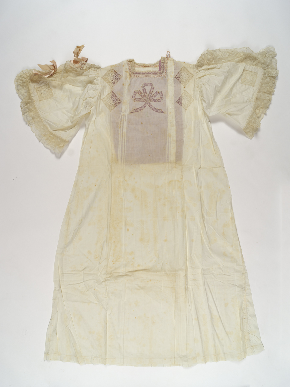 camicia da notte, femminile - manifattura romana (inizio XX)