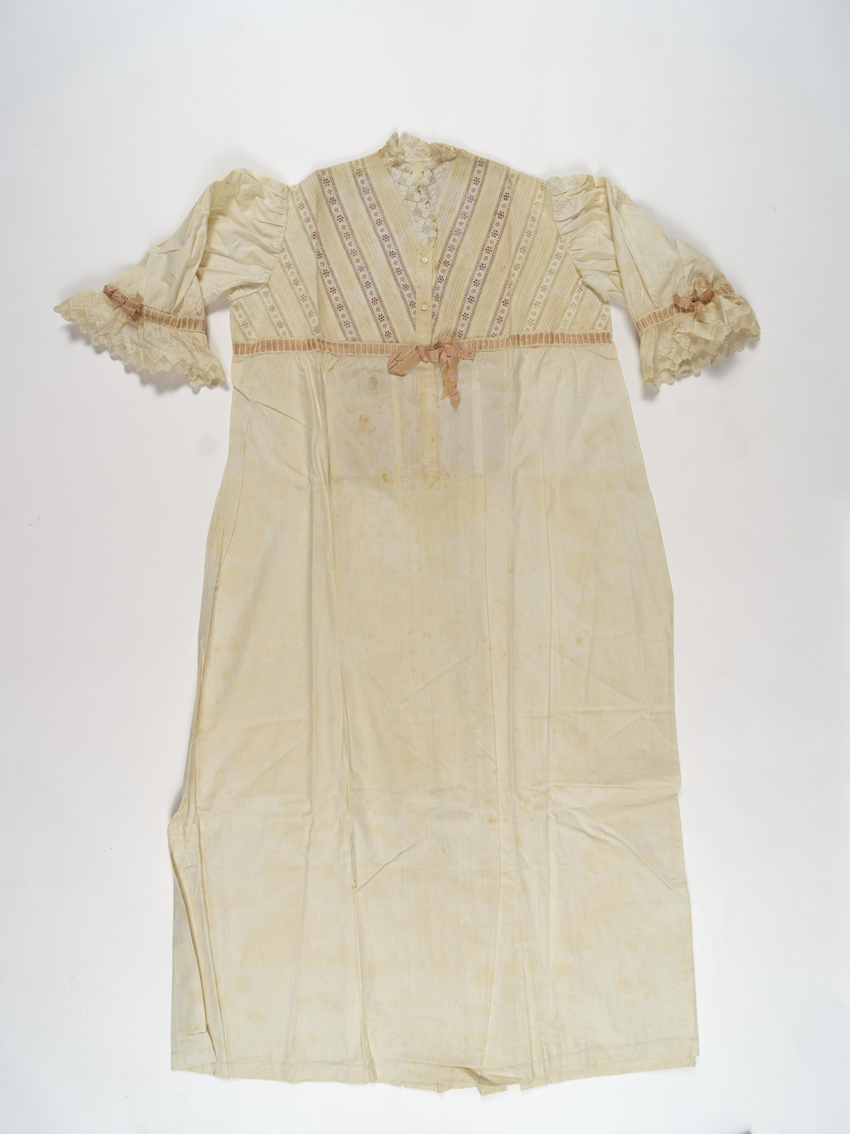 camicia da notte, femminile - manifattura romana (inizio XX)