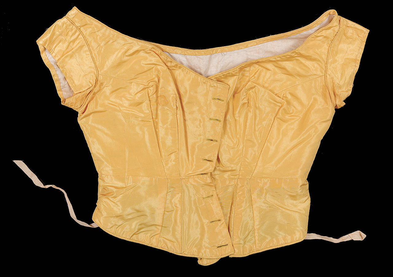 abito (corpino) - manifattura italiana (anni sessanta XIX)