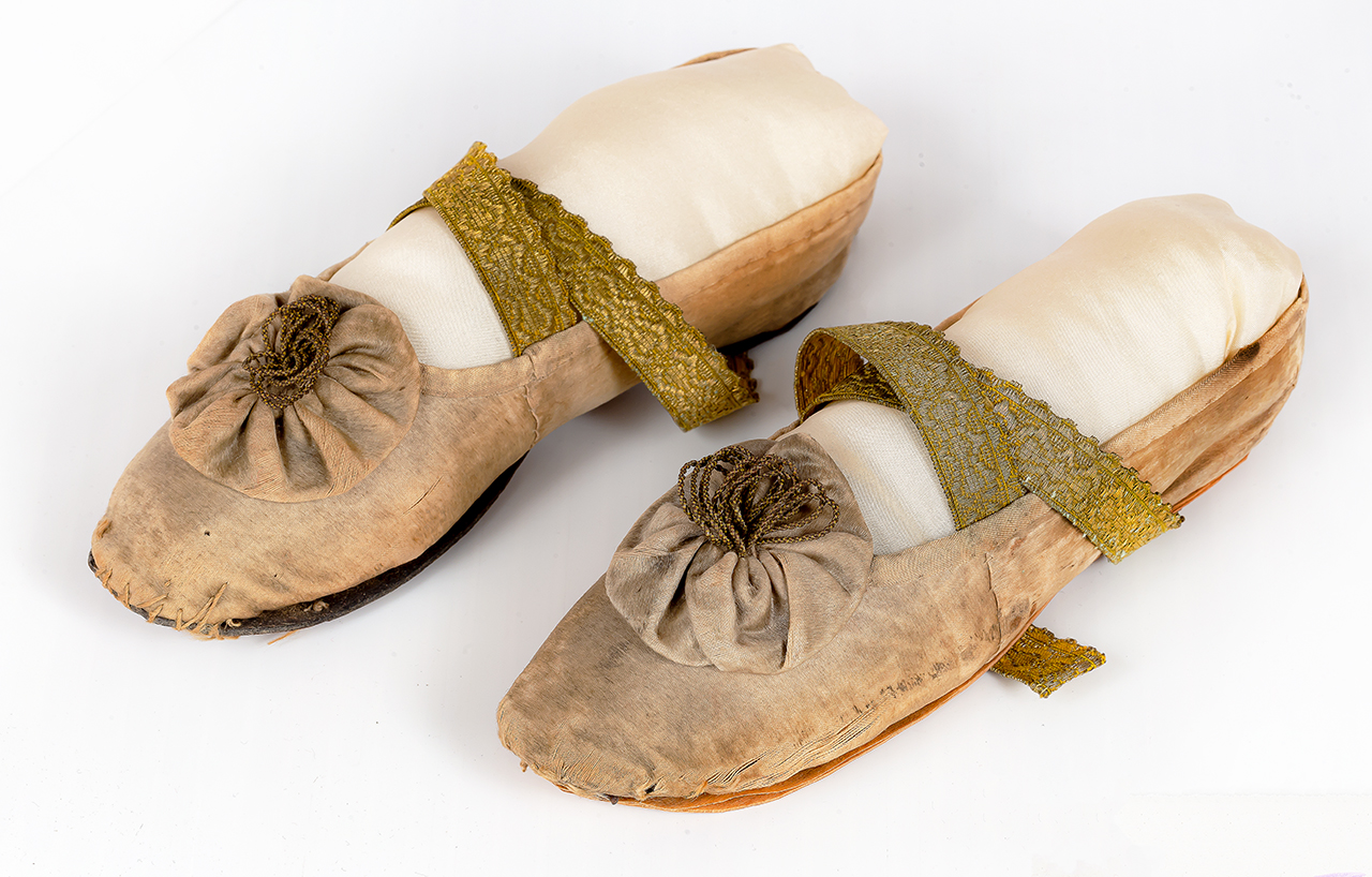 scarpe - manifattura italiana (fine/ metà XVIII-XIX)