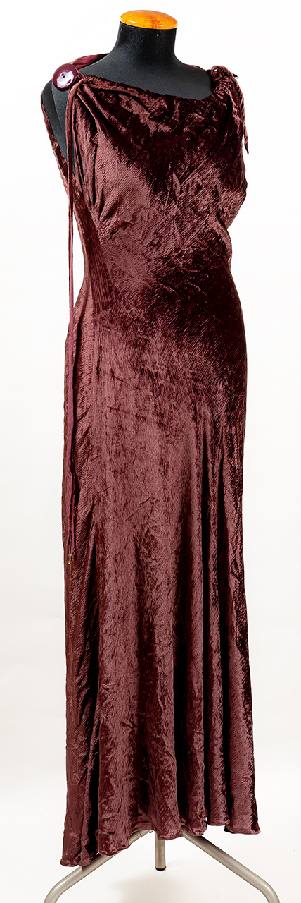 abito, da sera - manifattura italiana (anni trenta XX)