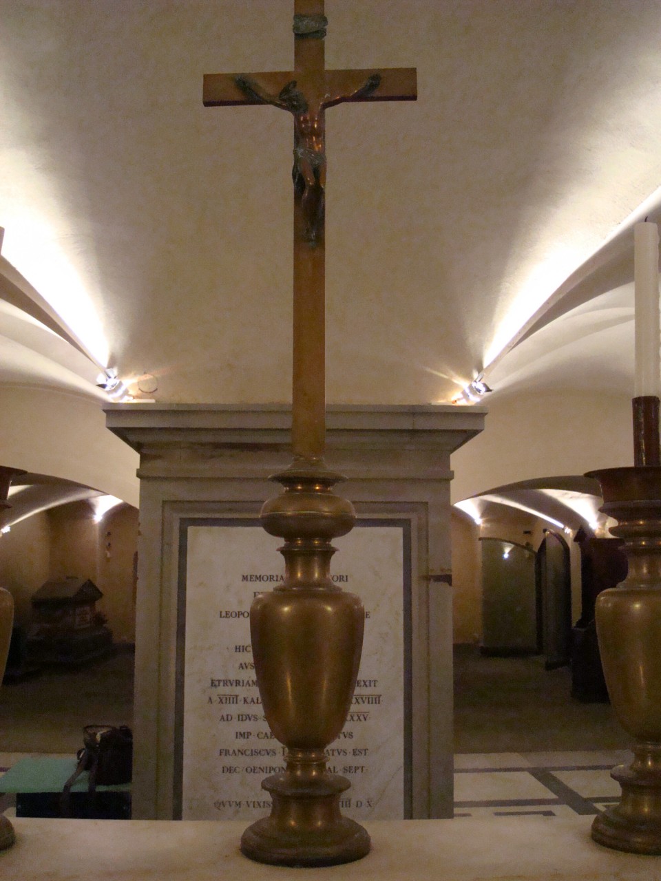 croce d'altare di De Fabris Emilio - produzione toscana (sec. XIX)