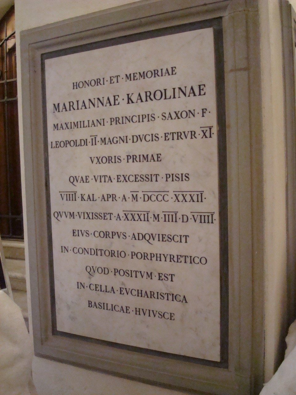 cenotafio di De Fabris Emilio - produzione toscana (sec. XIX)