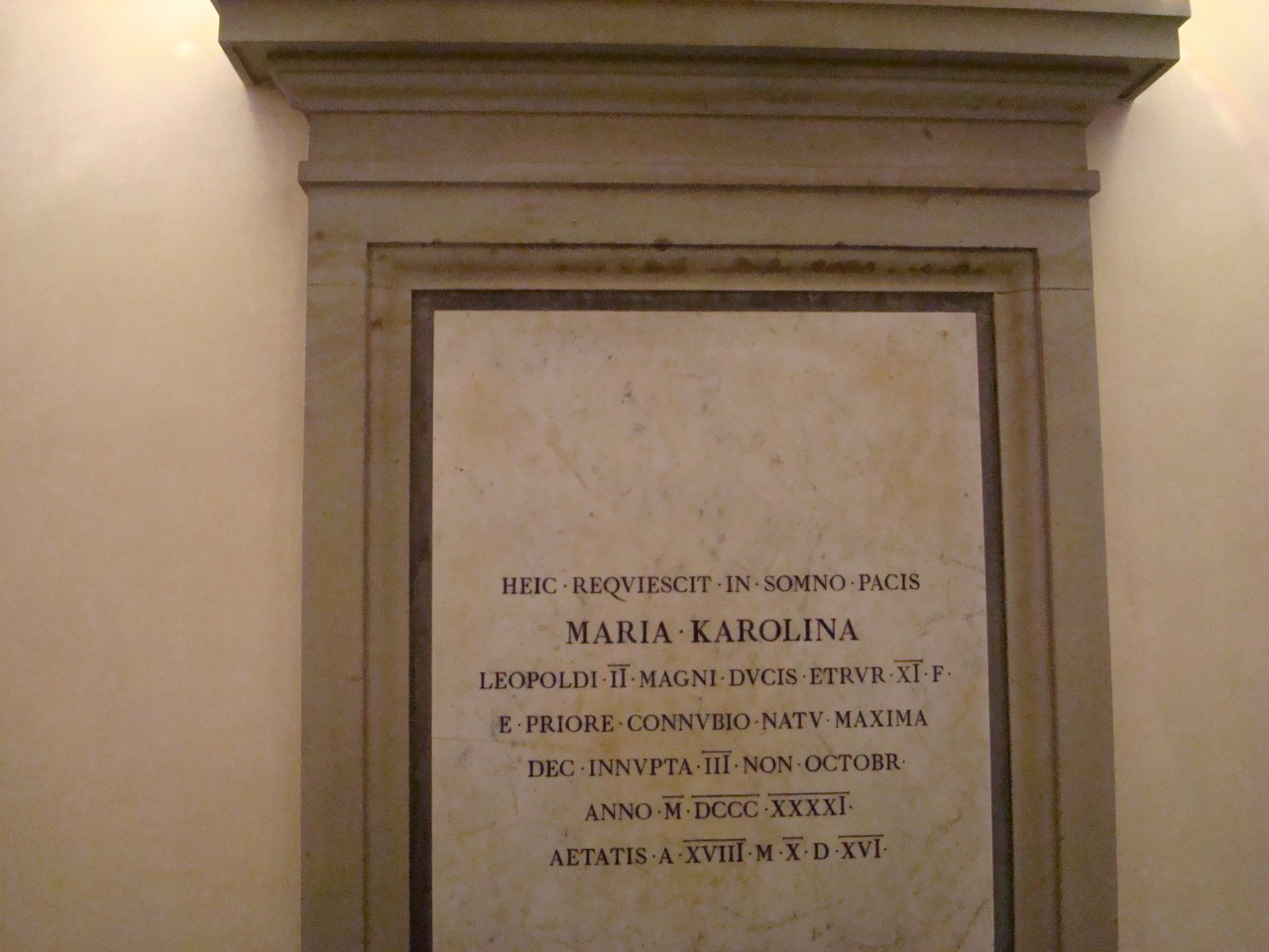 lapide tombale di De Fabris Emilio - produzione toscana (sec. XIX)