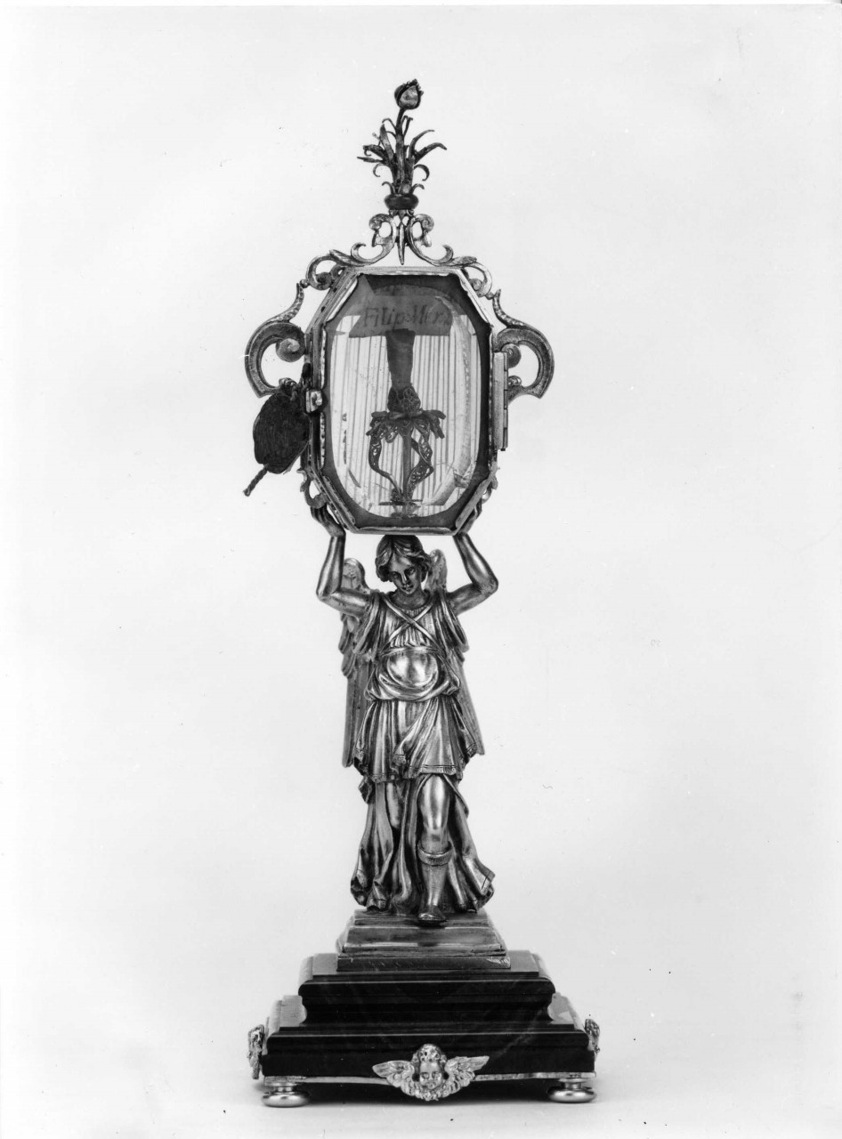 reliquiario - a ostensorio - bottega romana (primo quarto sec. XVII)