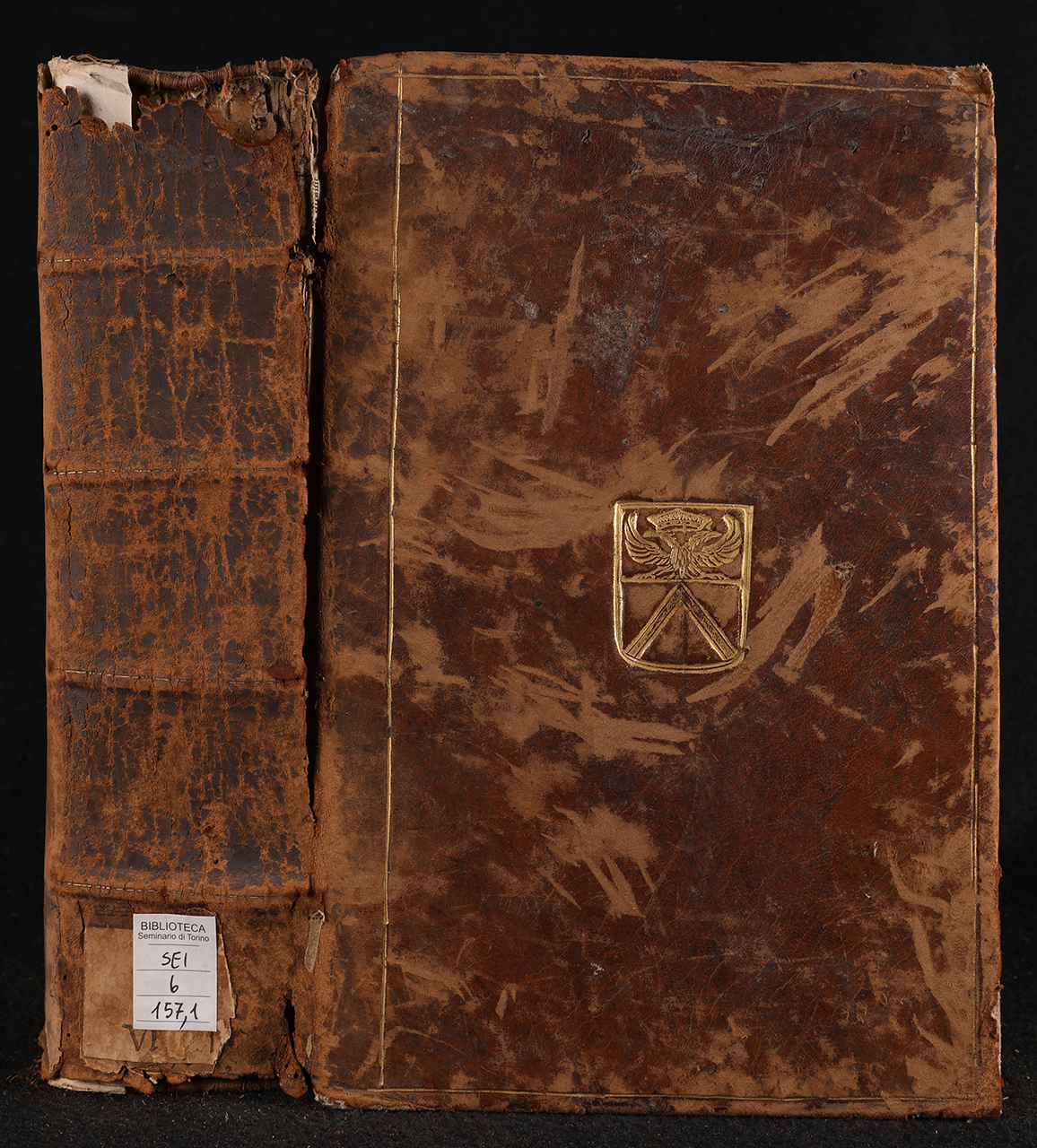 legatura piena - alle armi, opera isolata - ambito italiano (metà XVII)