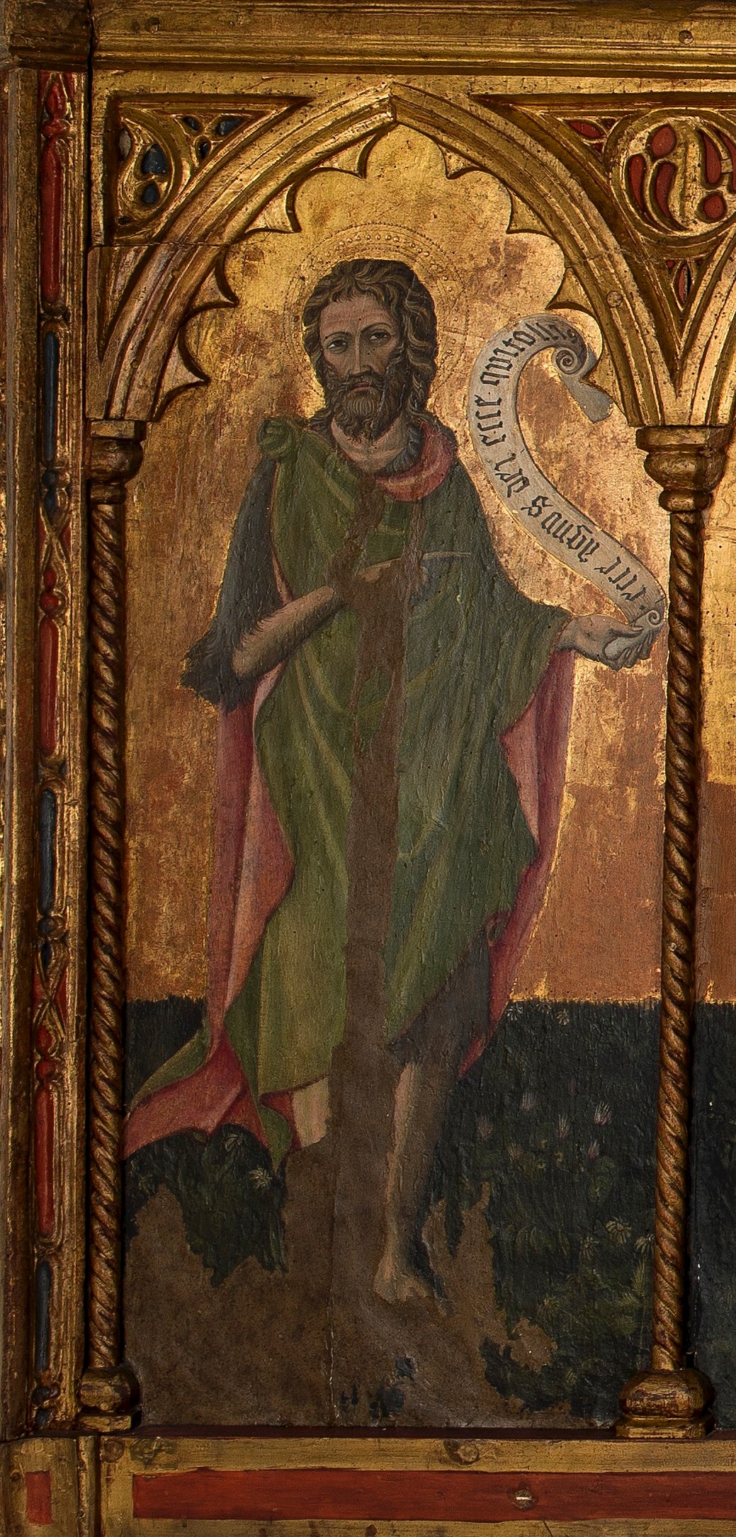 San Giovanni Battista (scomparto di polittico) di Giacomo da Campli (attribuito) (seconda metà XV)