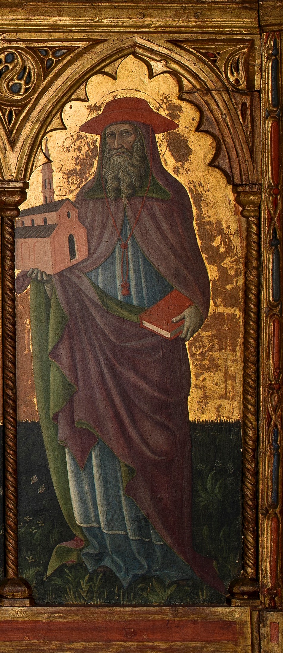 San Girolamo (scomparto di polittico) di Giacomo da Campli (attribuito) (seconda metà XV)