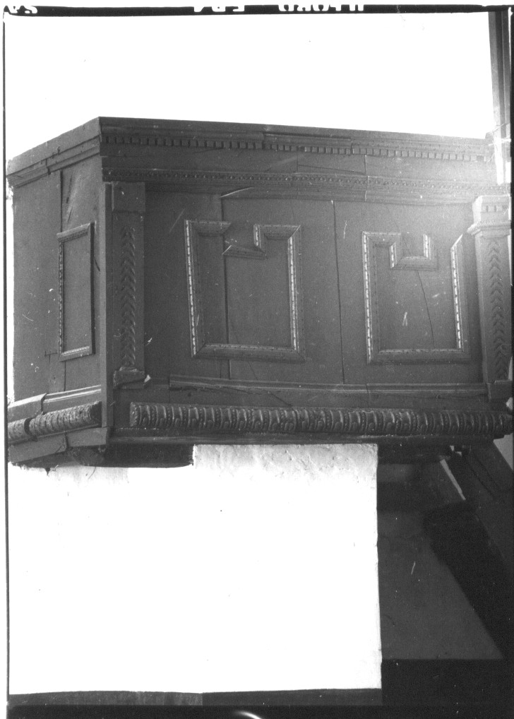 Pulpito, Pulpito (pulpito, opera isolata) - bottega abruzzese (secc. XVI/ XVII, sec. XIX)