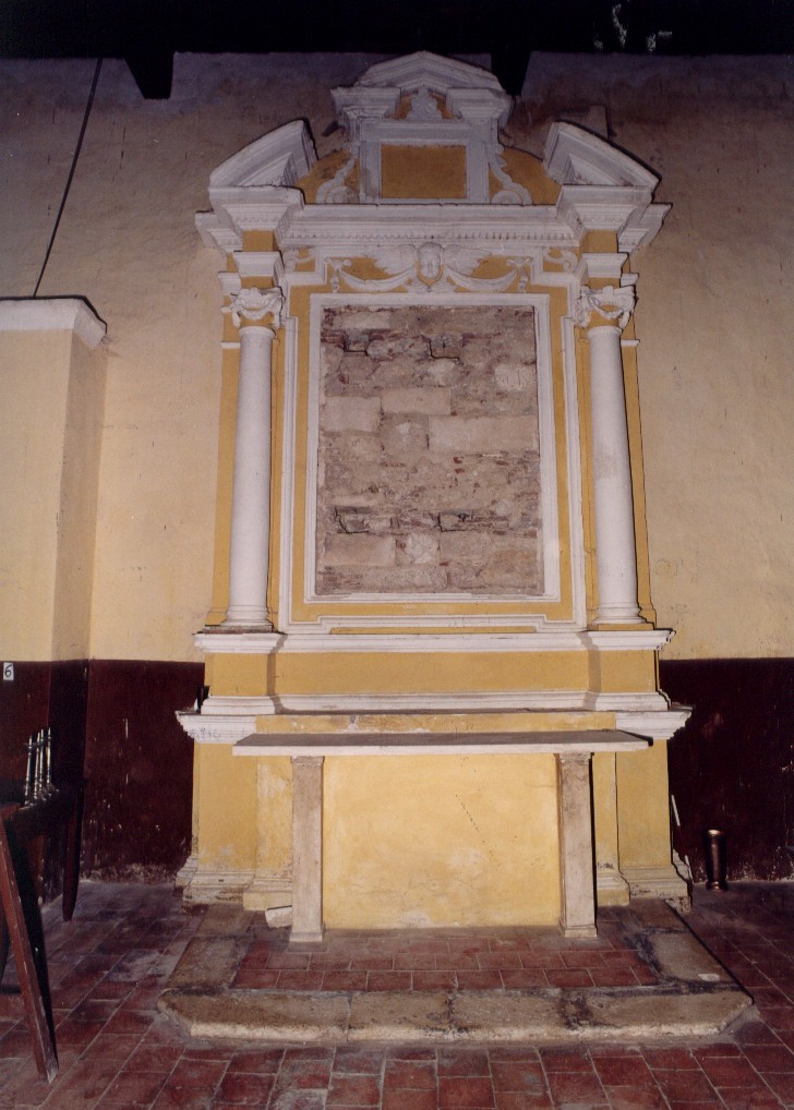 altare, altare (altare, opera isolata) - bottega abruzzese (sec. XVII)