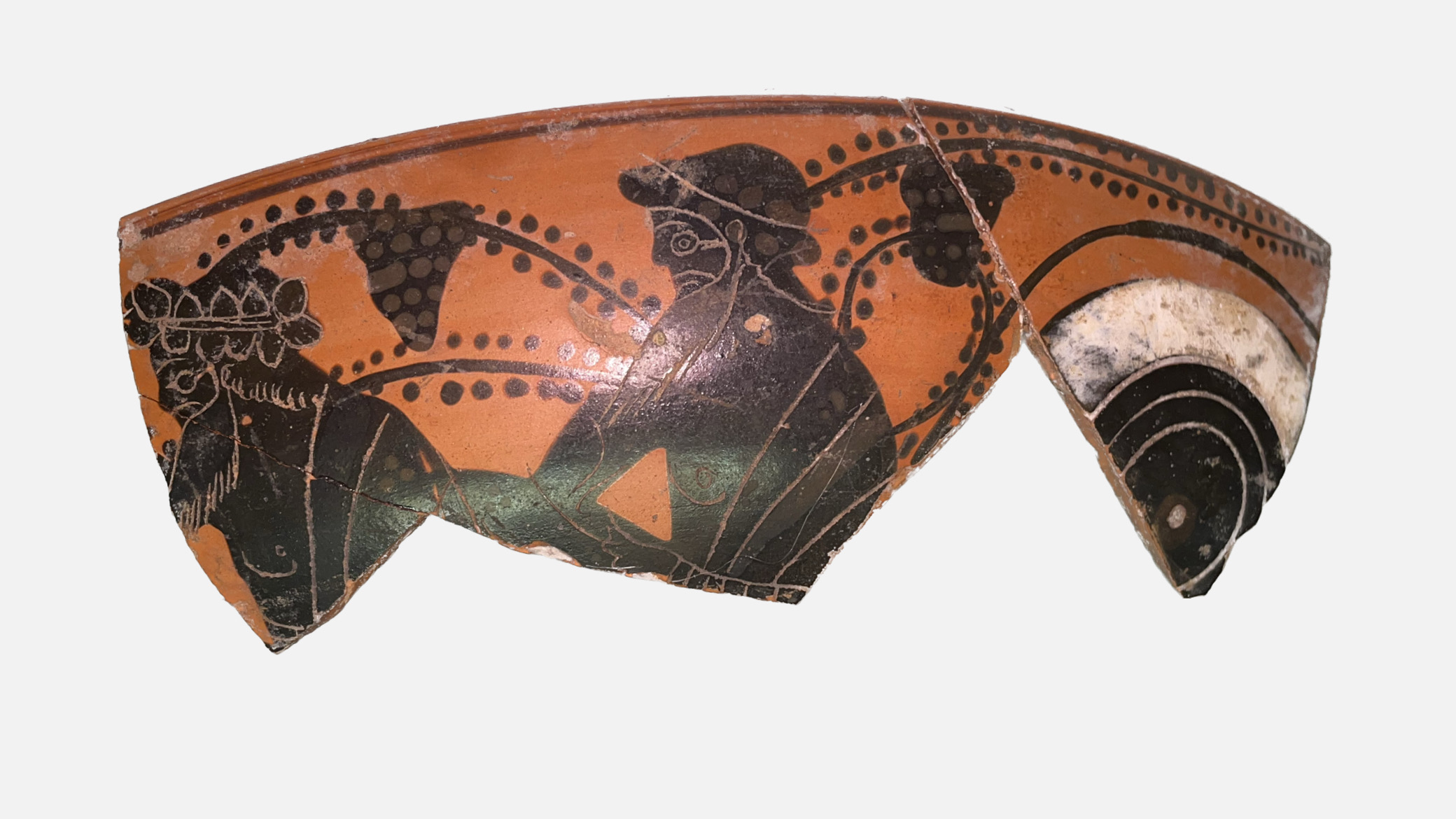 SINGOLO OGGETTO/ kylix, SECOLI/ VI a.C