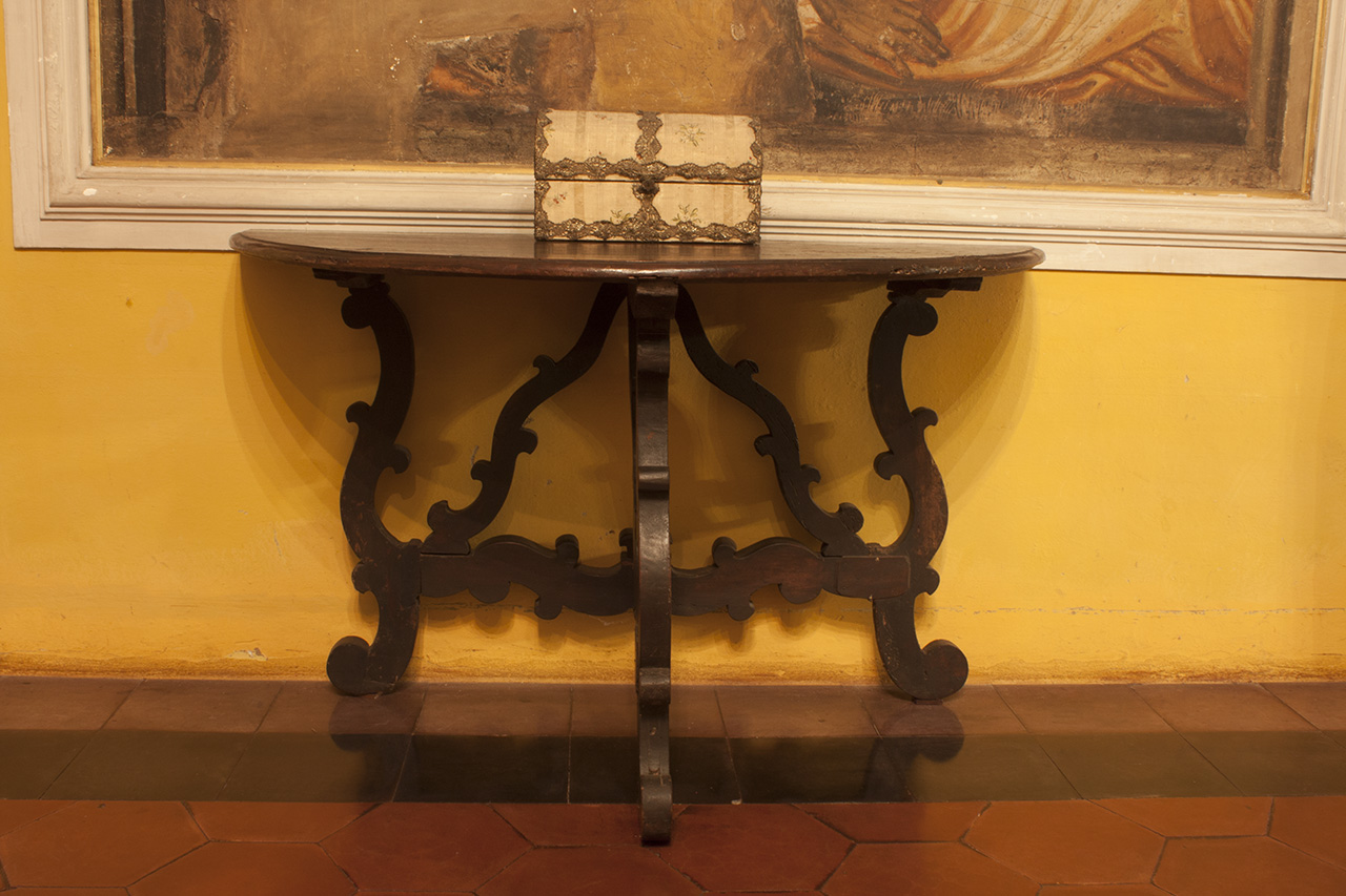 tavolino - a muro, serie - manifattura italiana (fine XVII)