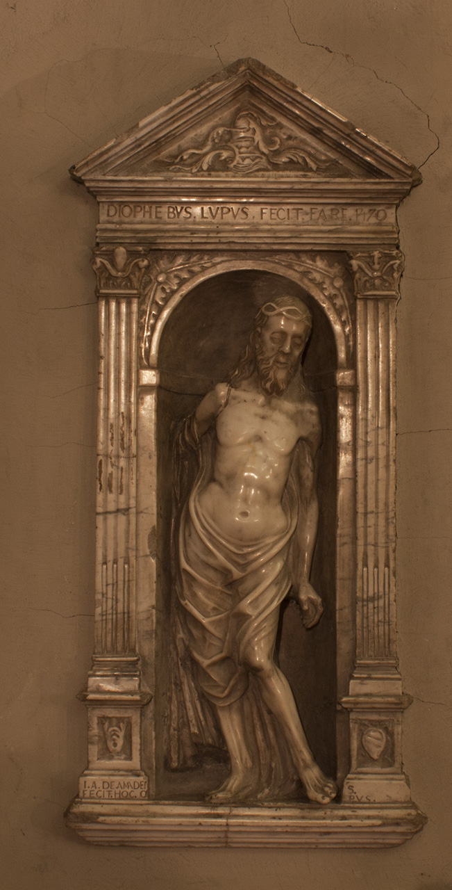 Ecce homo (rilievo) di Amadeo, Giovanni Antonio (XV)