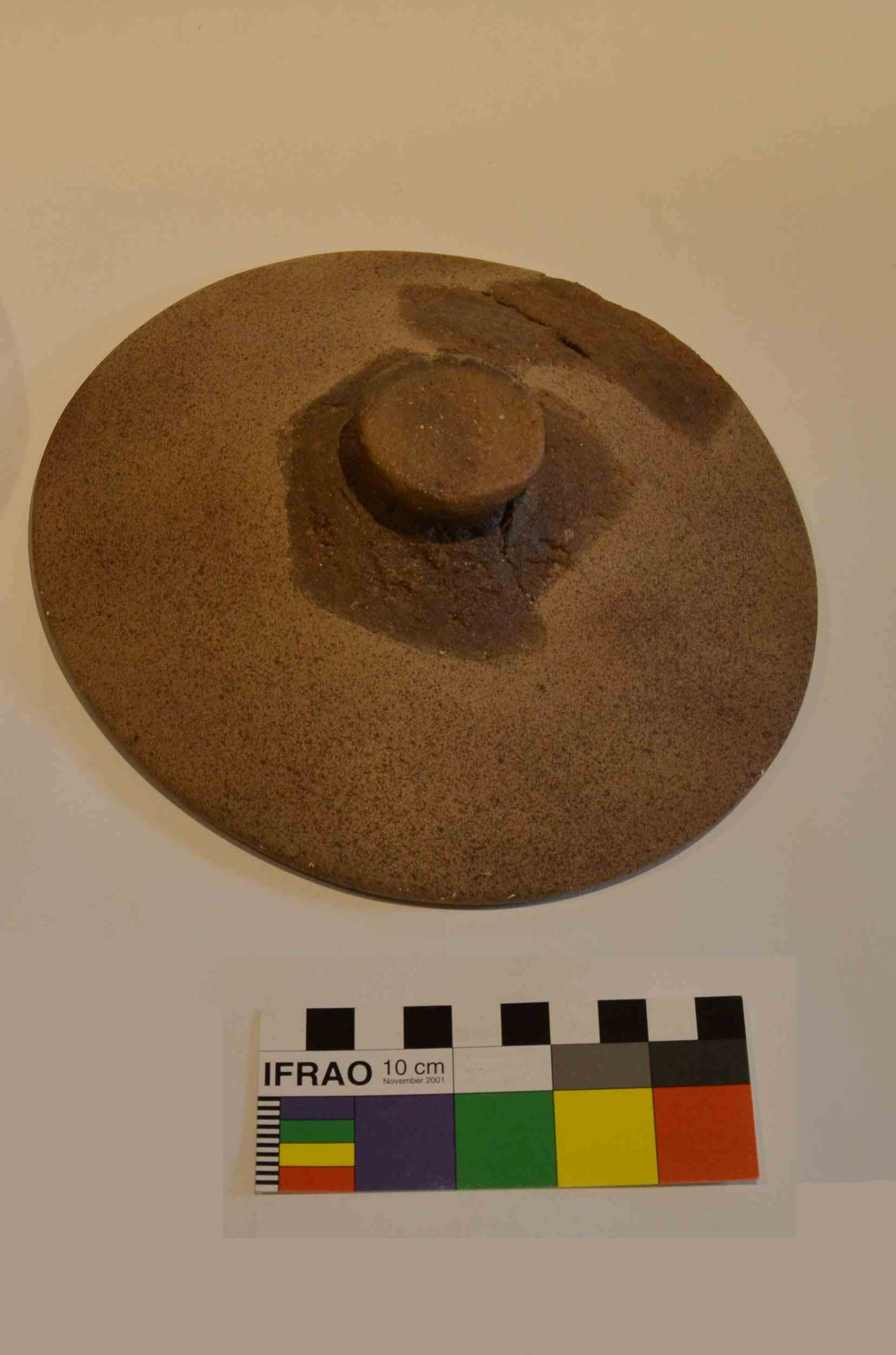 SINGOLO OGGETTO/ coperchio, SECOLI/ VI