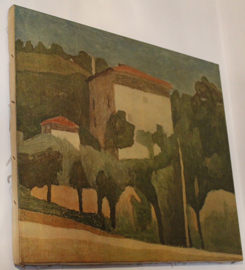 Paese, Riproduzione a stampa del dipinto di Giorgio Morandi, Paese (stampa) (XX)
