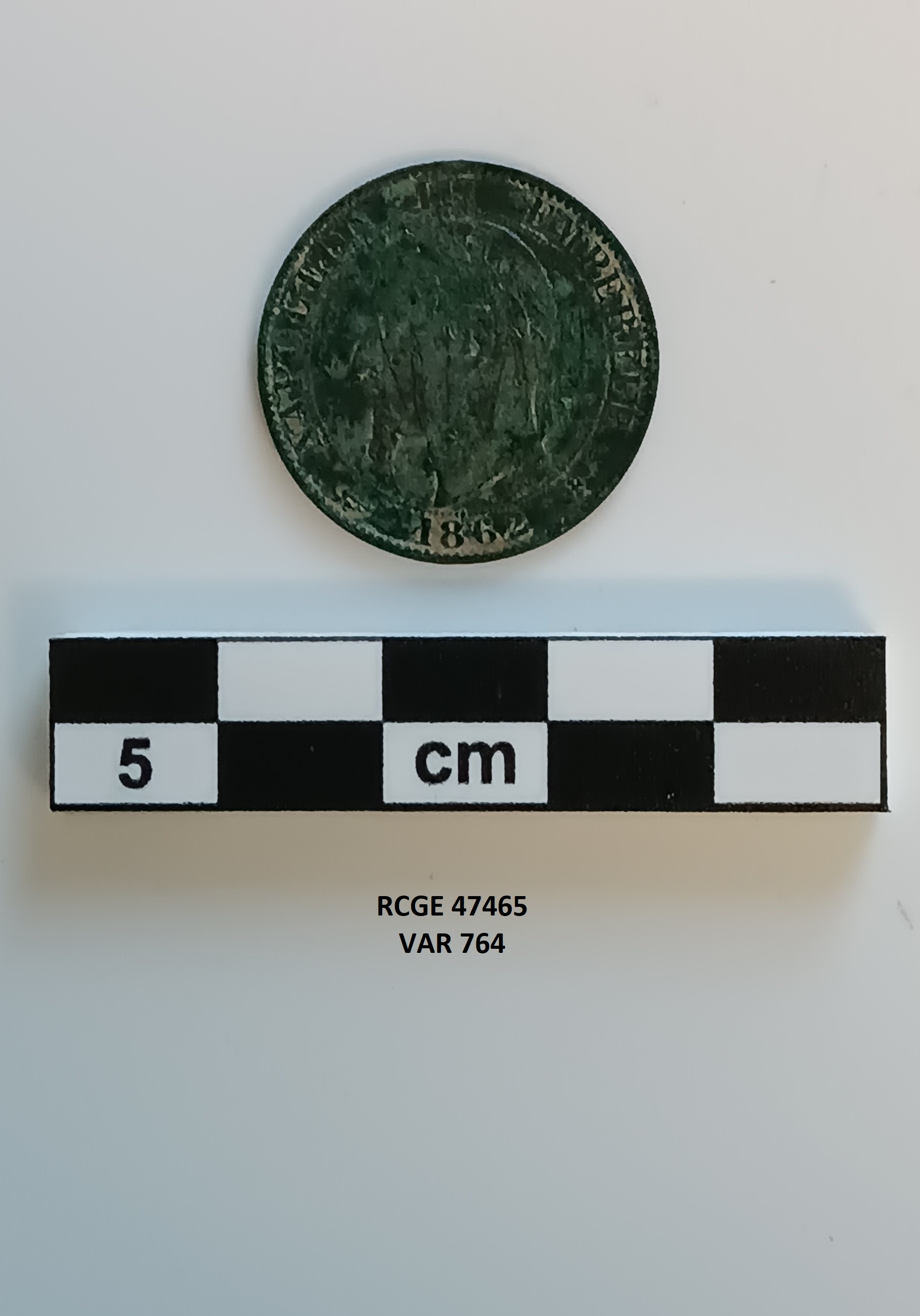 moneta - 5 centesimi - Impero francese (seconda metà SECOLI/ XIX)
