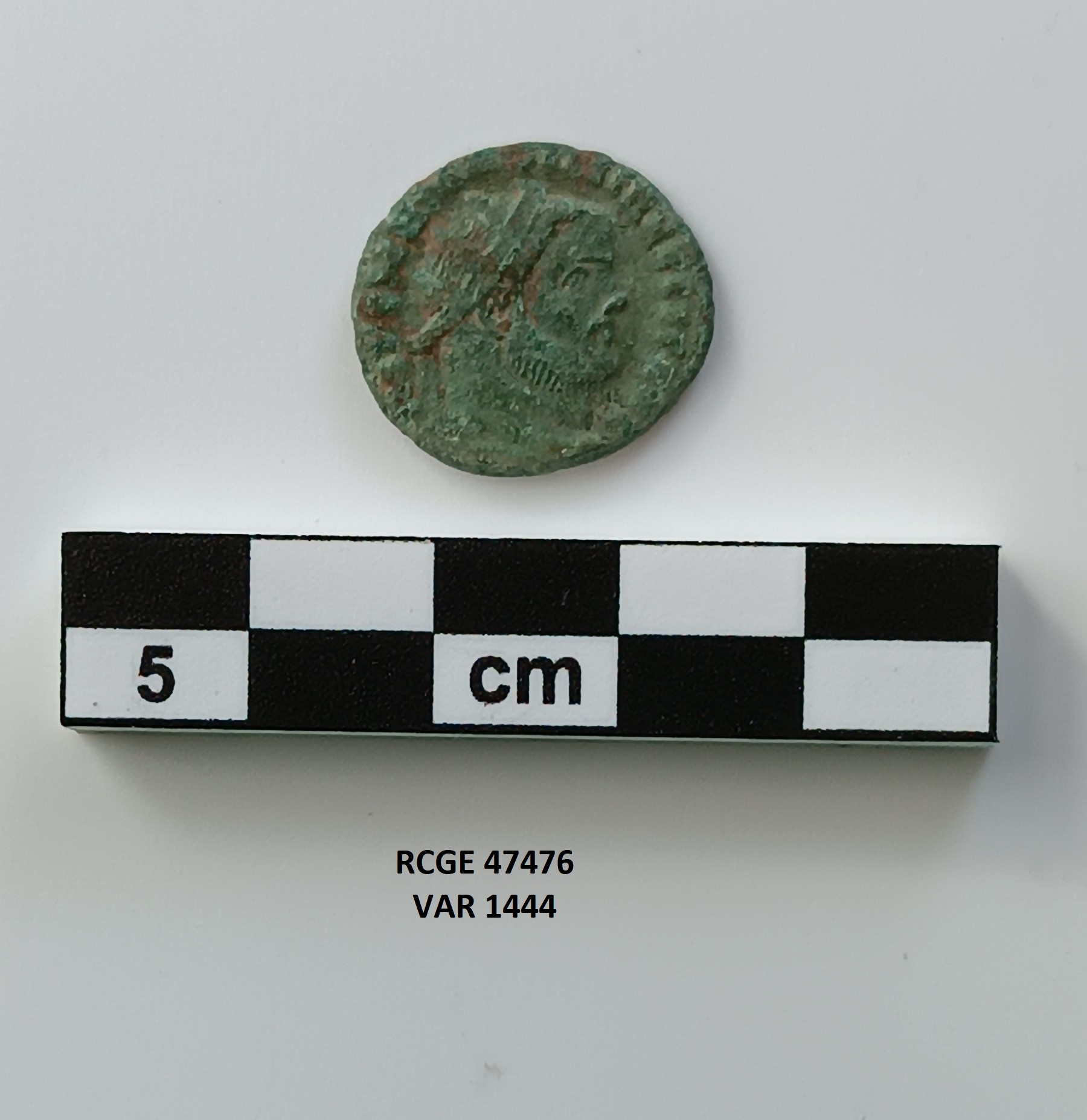 moneta - frazione di Follis - ambito romano (fine SECOLI/ III)