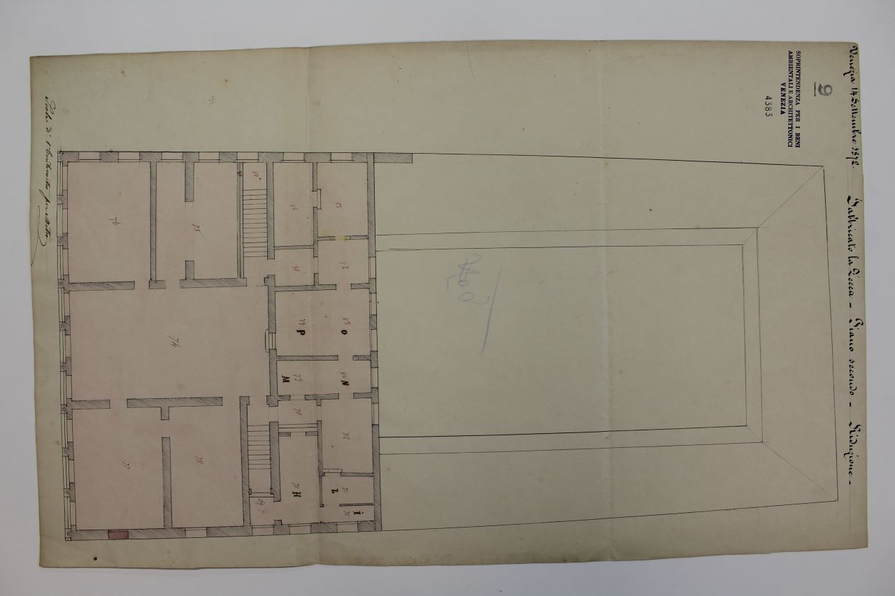 I.R. Zecca (disegno architettonico) - ambito italiano (terzo quarto XIX)