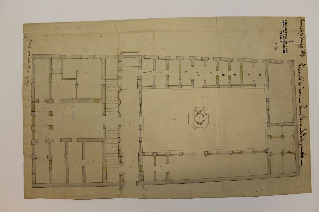 I.R. Zecca (disegno architettonico) - ambito italiano (terzo quarto XIX)