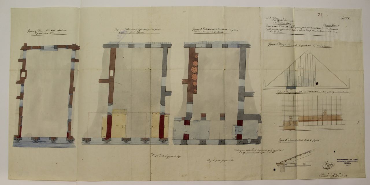 I.R. Zecca (disegno architettonico) di Martorello Giuseppe (terzo quarto XIX)
