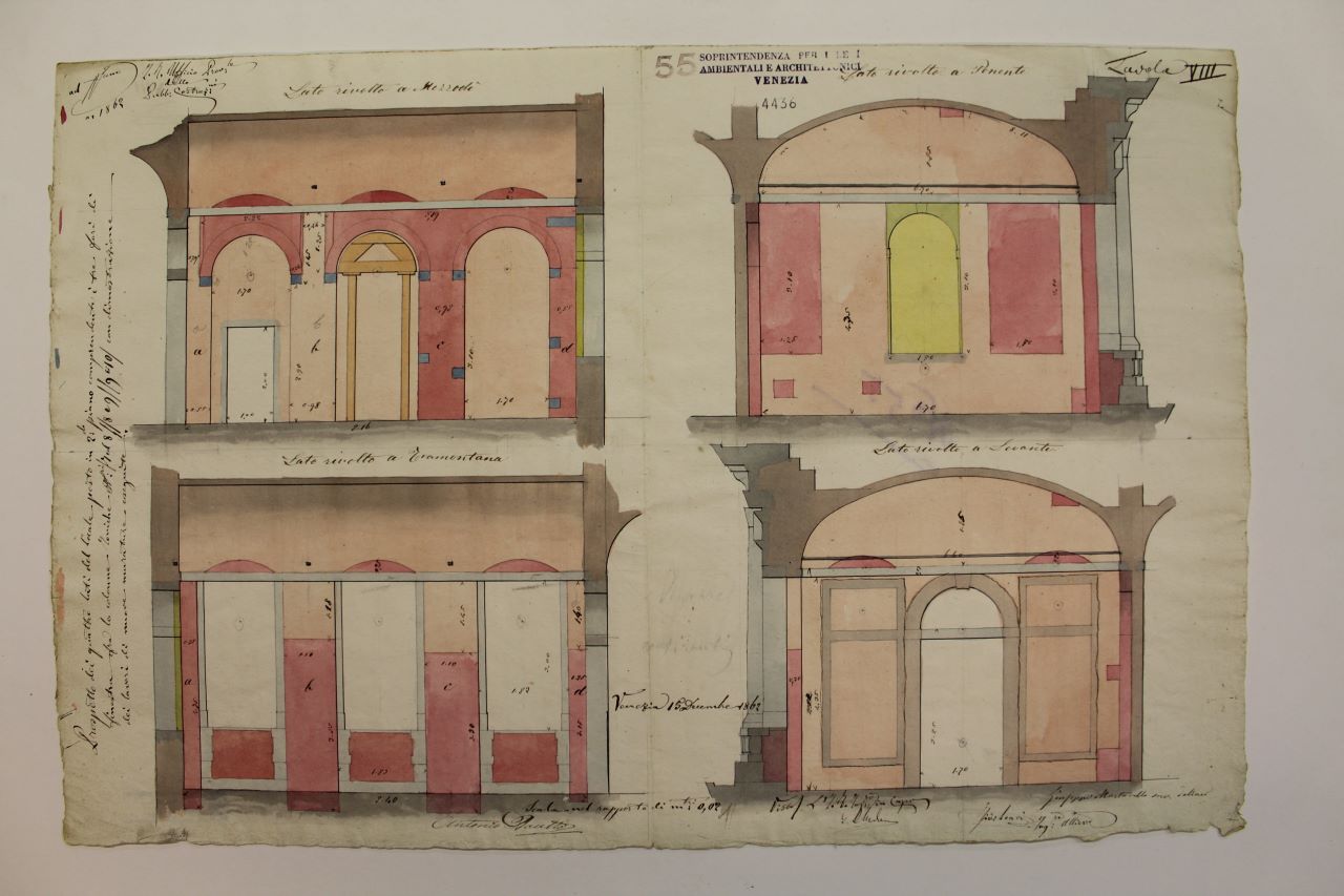 I.R. Zecca (disegno architettonico) di Meduna Tommaso, Martorello Giuseppe (terzo quarto XIX)