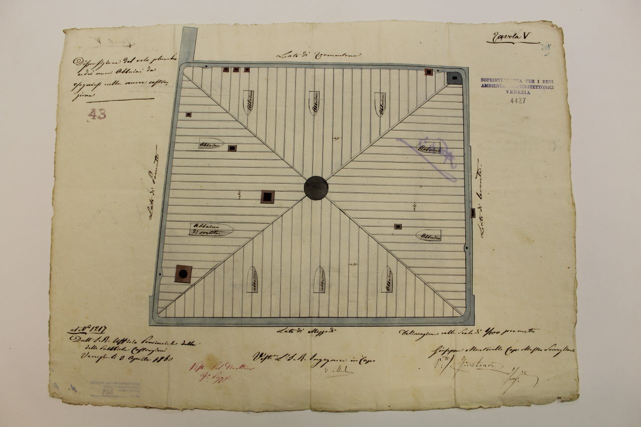I.R. Zecca (disegno architettonico) di Meduna Tommaso, Martorello Giuseppe (terzo quarto XIX)