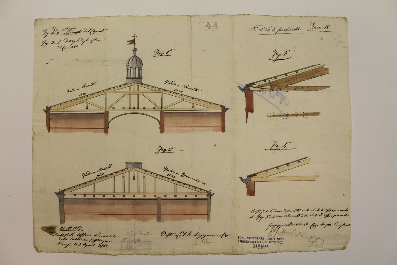 I.R. Zecca (disegno architettonico) di Meduna Tommaso, Martorello Giuseppe (terzo quarto XIX)