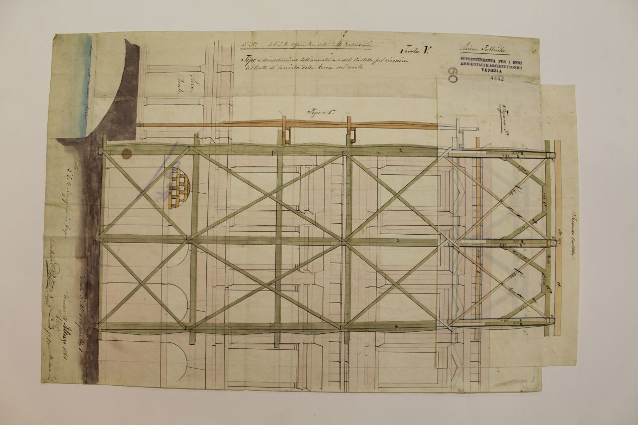 I.R. Zecca (disegno architettonico) di Martorello Giuseppe (terzo quarto XIX)