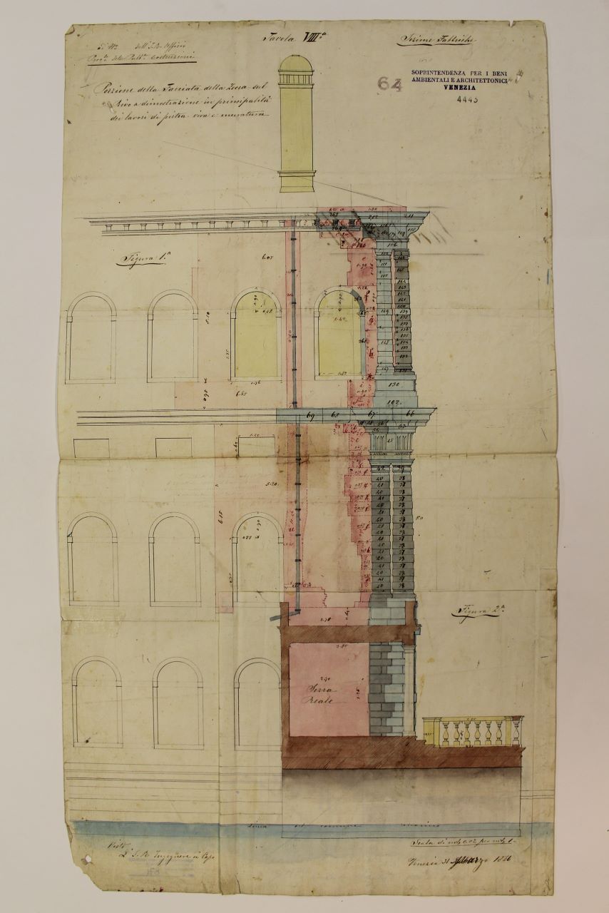 I.R. Zecca (disegno architettonico) di Martorello Giuseppe (terzo quarto XIX)