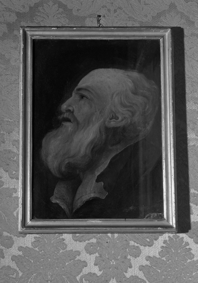 ritratto di vecchio (dipinto) - ambito veneto (inizio sec. XIX)