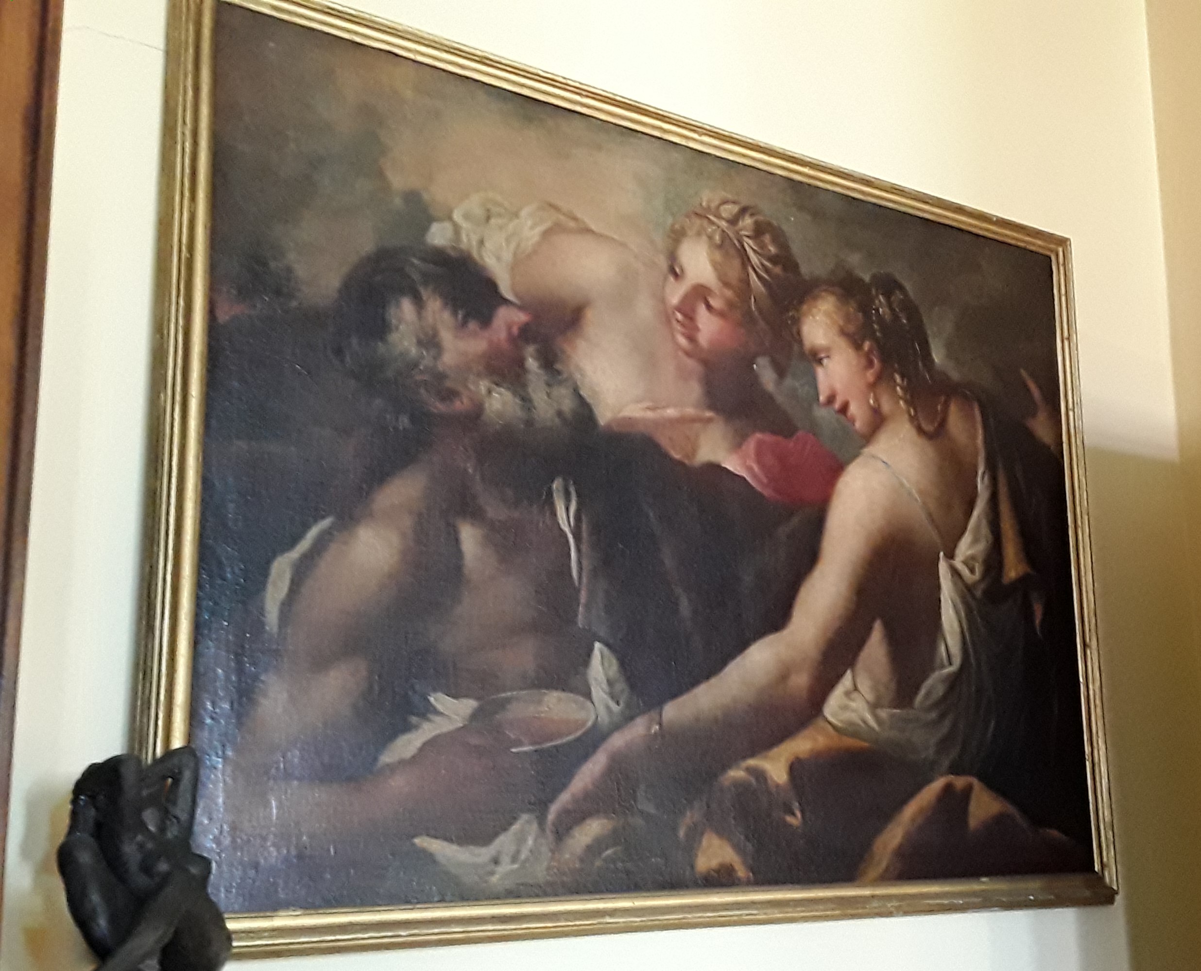 Lot e le figlie (dipinto) - ambito veneto (fine sec. XVII)