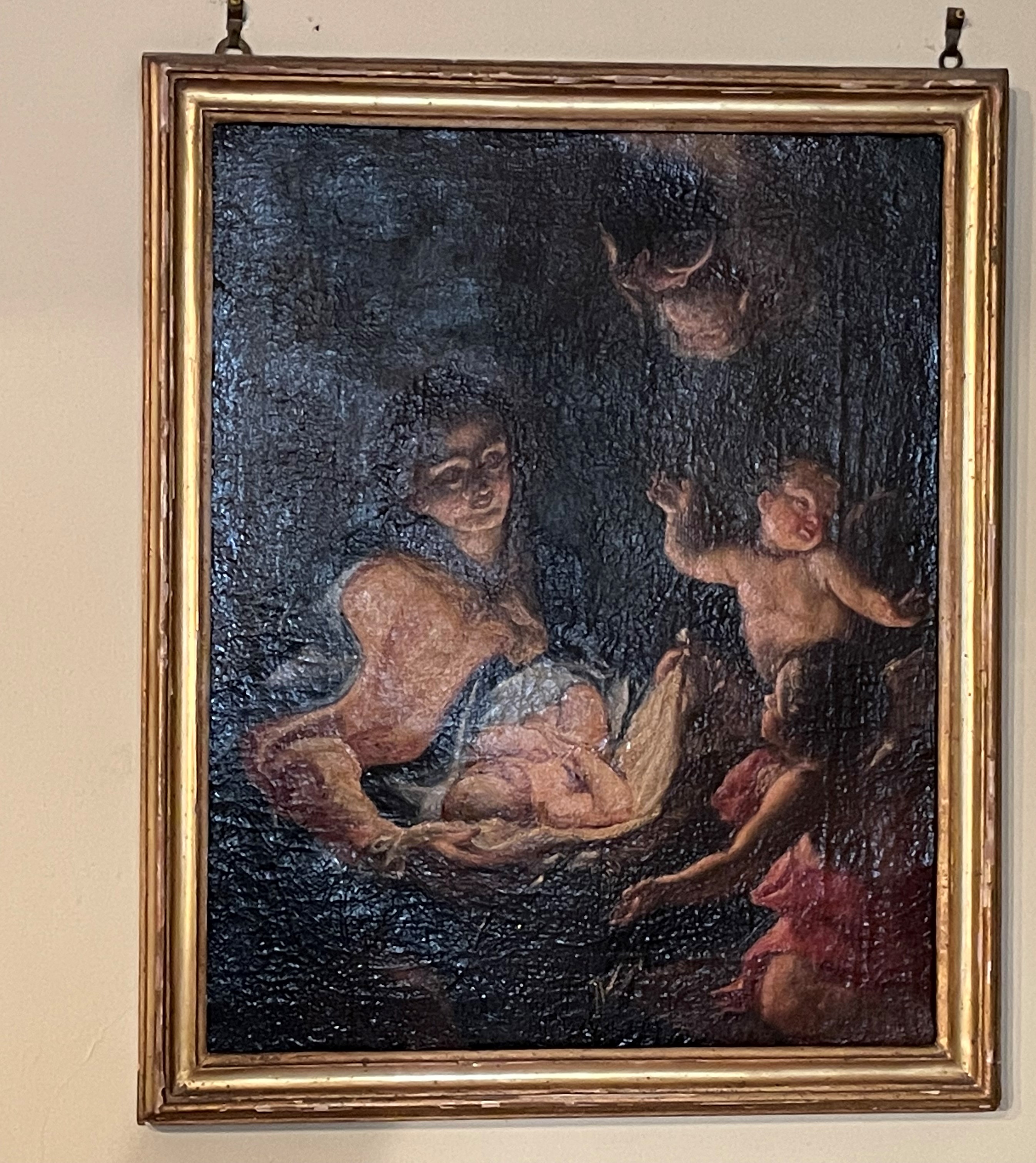 natività di Gesù (dipinto) - ambito veneto (seconda metà sec. XVIII)