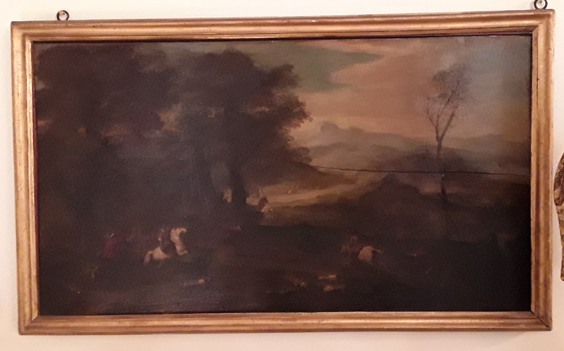 paesaggio (dipinto) di Faccioli Giovanni (seconda metà sec. XVIII)