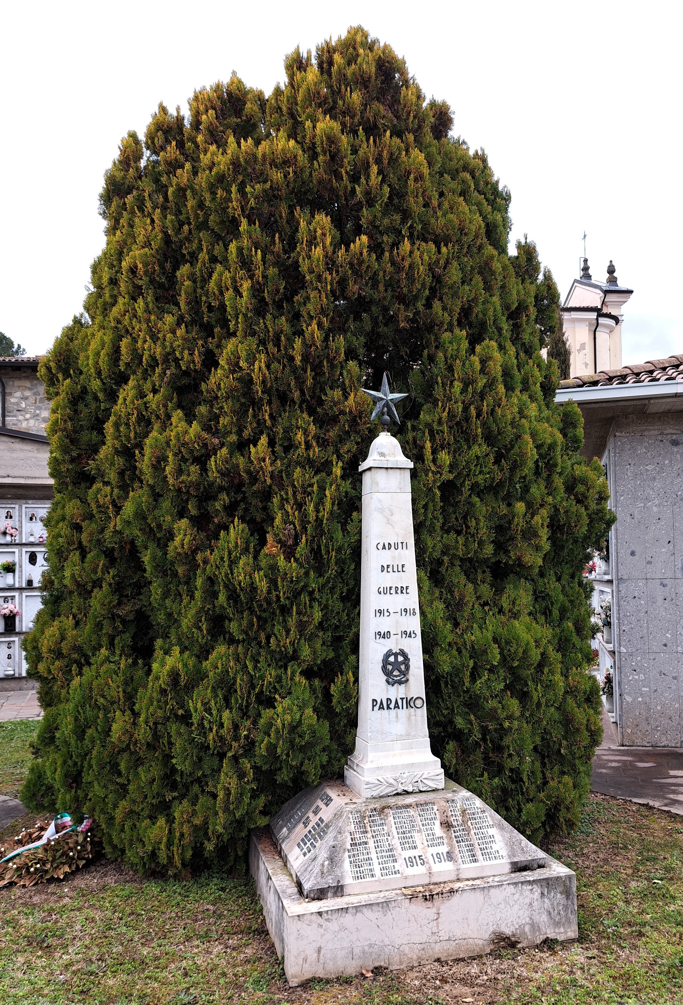 Stella d'Italia (monumento ai caduti - ad obelisco, opera isolata) - ambito bresciano (primo quarto, seconda metà XX, XX)