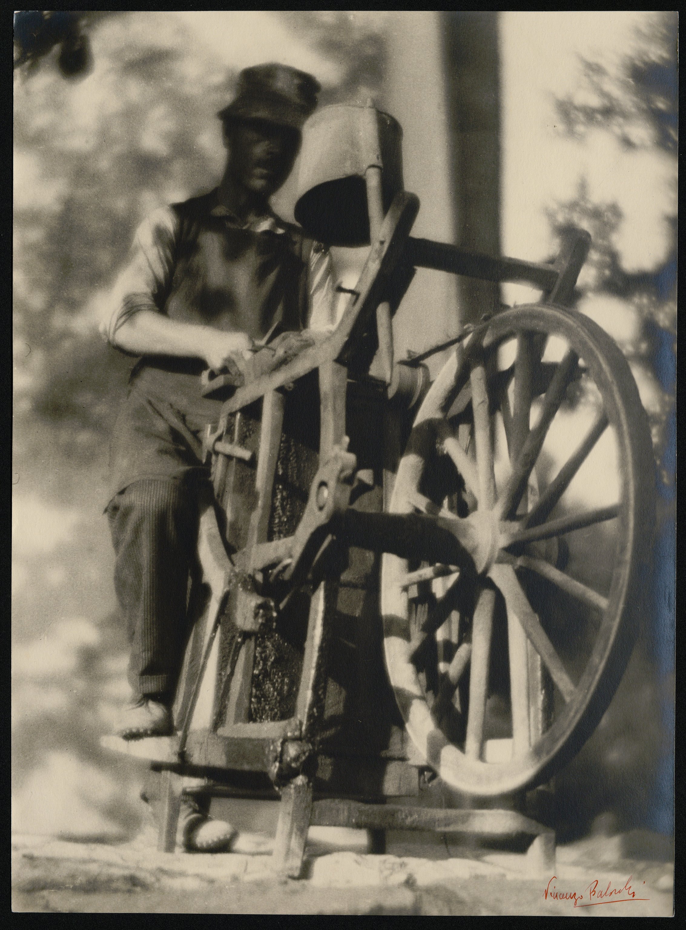 Venditori ambulanti (positivo) di Balocchi, Vincenzo (prima metà XX)