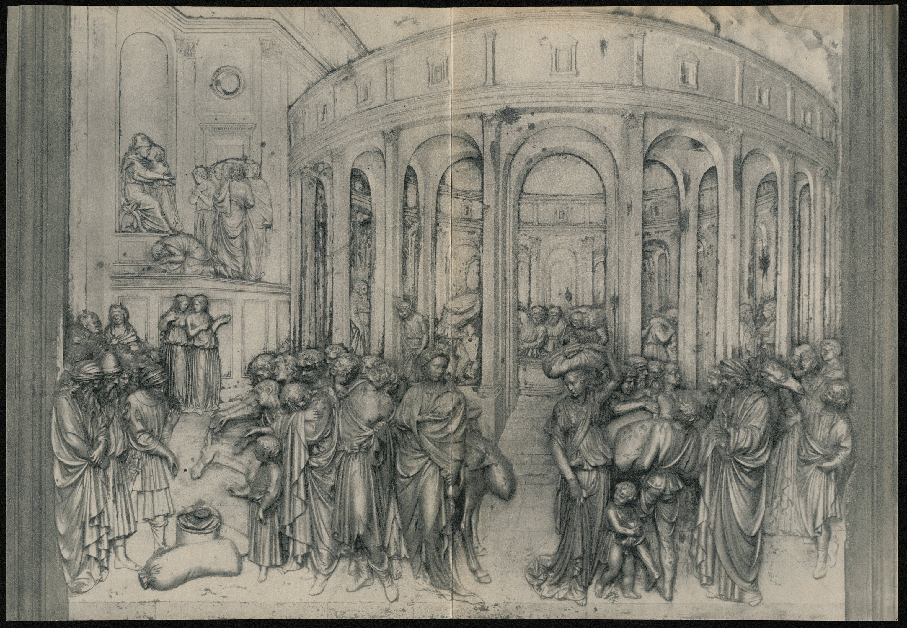 Ghiberti, Lorenzo - Porta del Paradiso (positivo) di Balocchi, Vincenzo, Cavalli, Giuseppe (prima metà XX)