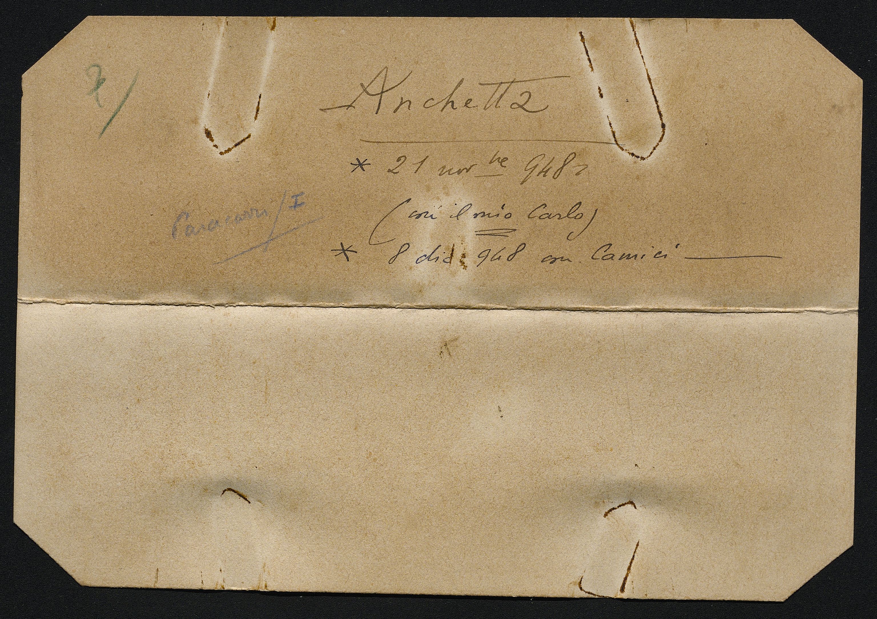 Bustine (vario) di Balocchi, Vincenzo (seconda metà XX)