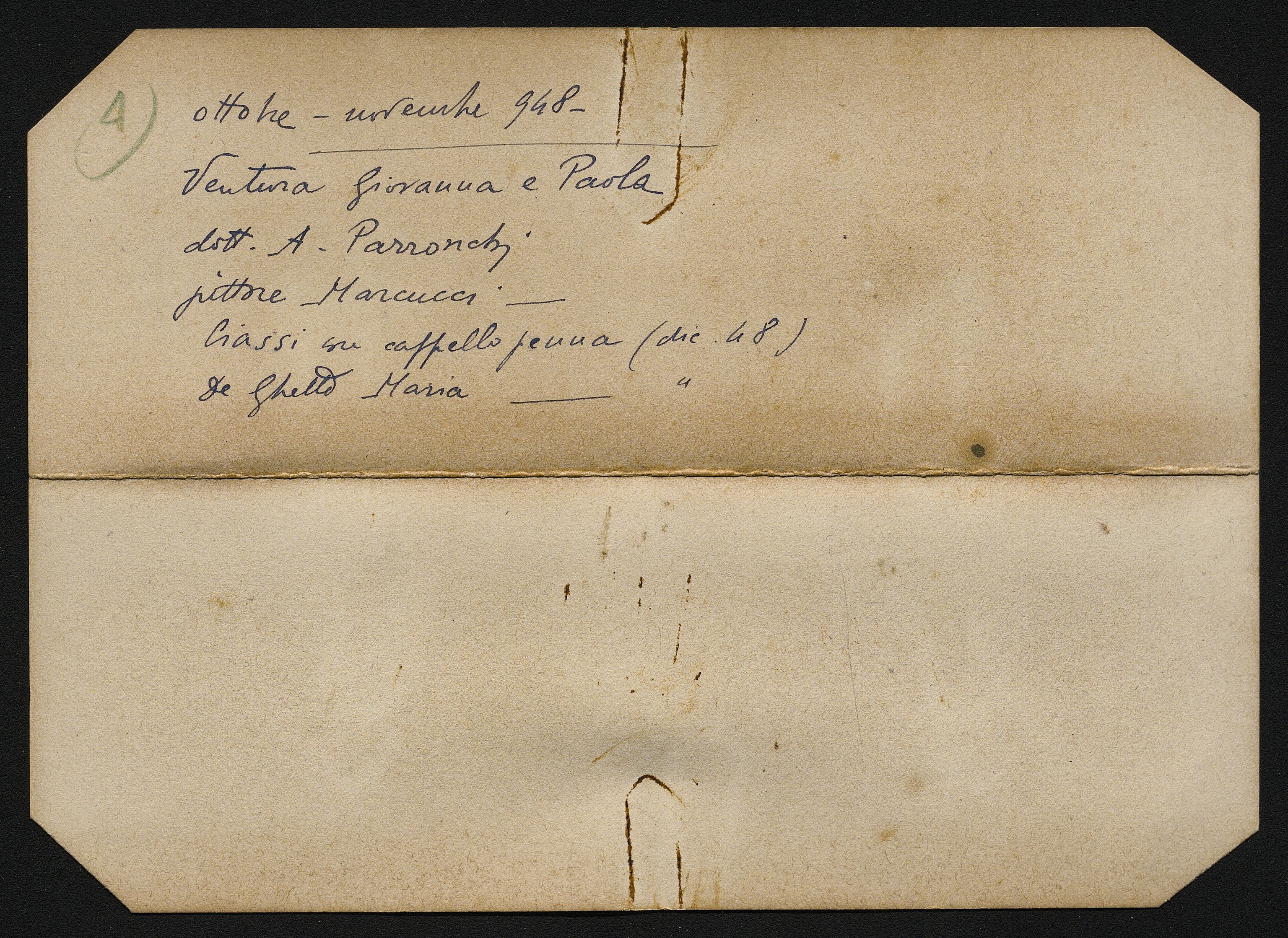 Bustine (vario) di Balocchi, Vincenzo (seconda metà XX)