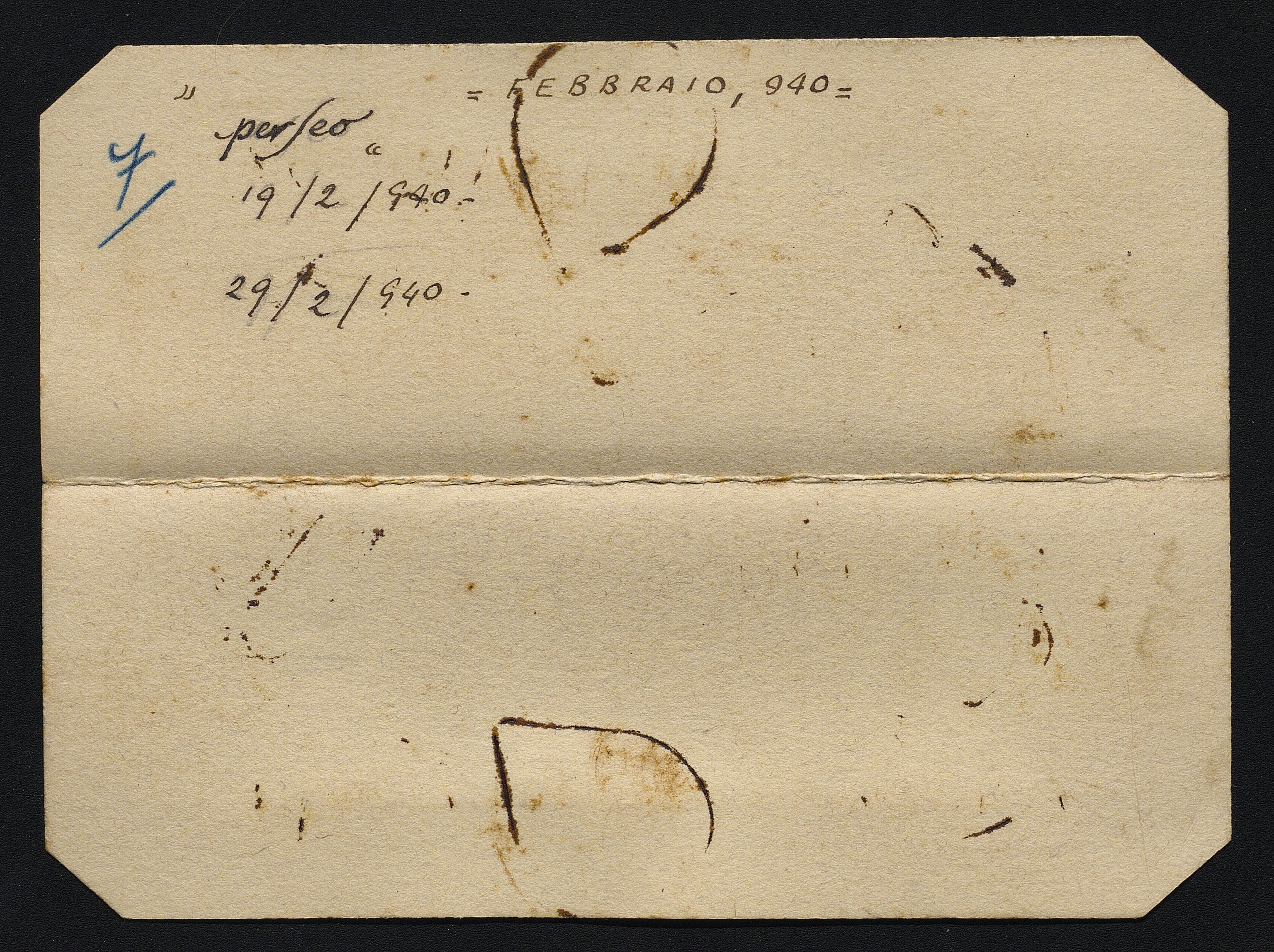 Bustine (vario) di Balocchi, Vincenzo (prima metà XX)