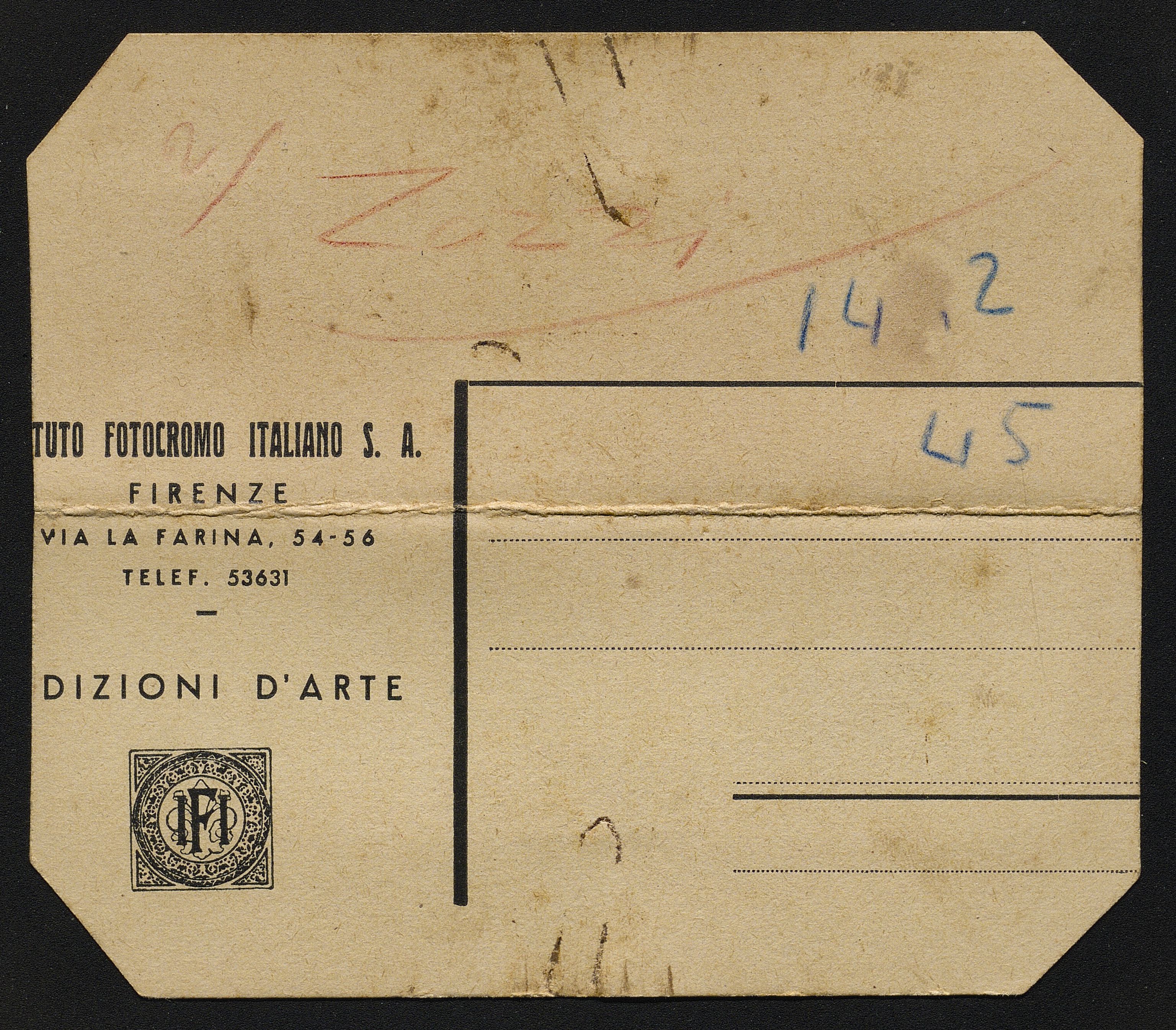 Bustine (vario) di Balocchi, Vincenzo (prima metà XX)