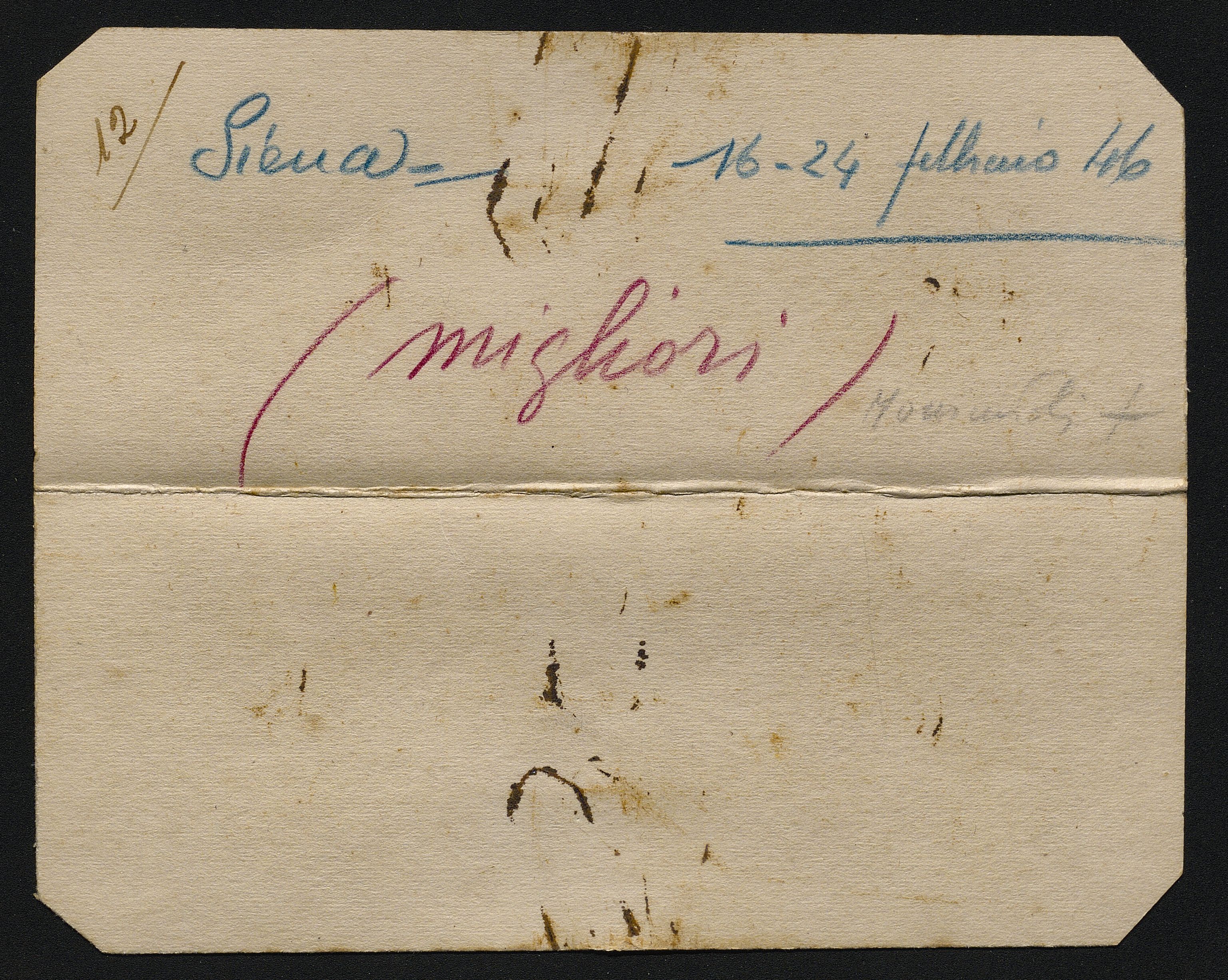 Bustine (vario) di Balocchi, Vincenzo (prima metà XX)