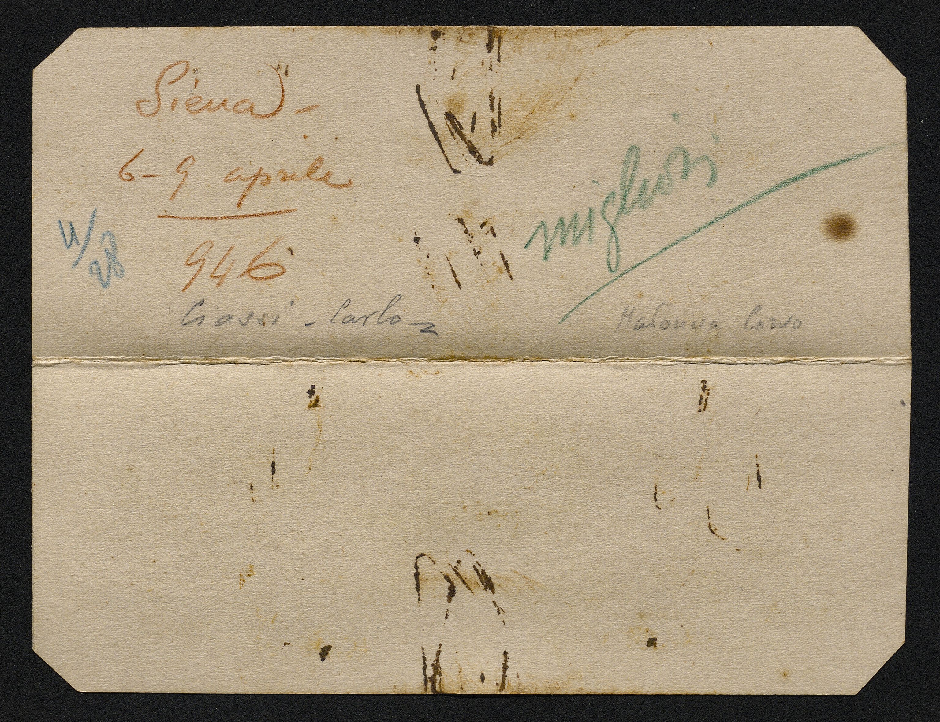 Bustine (vario) di Balocchi, Vincenzo (prima metà XX)