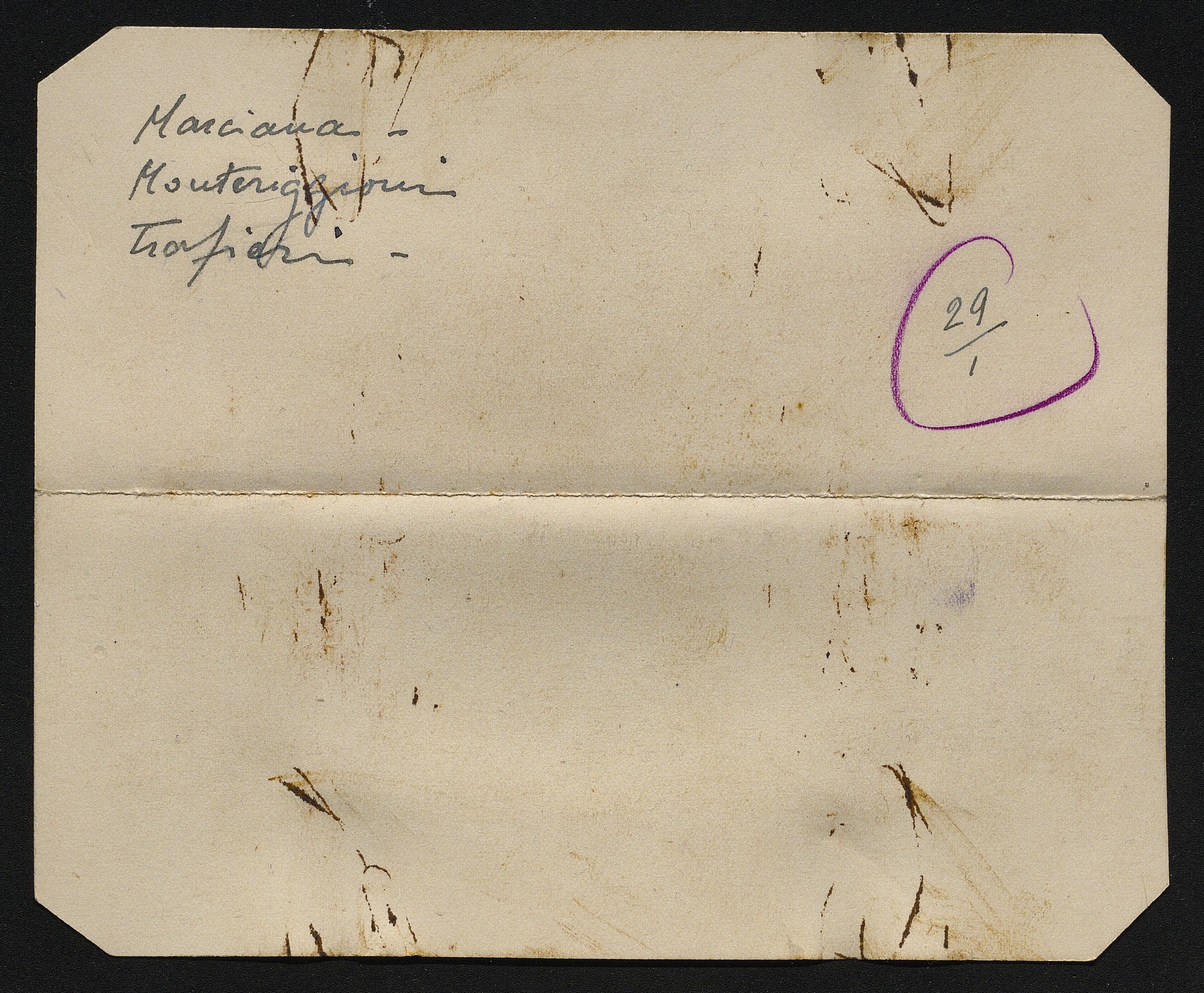 Bustine (vario) di Balocchi, Vincenzo (prima metà XX)