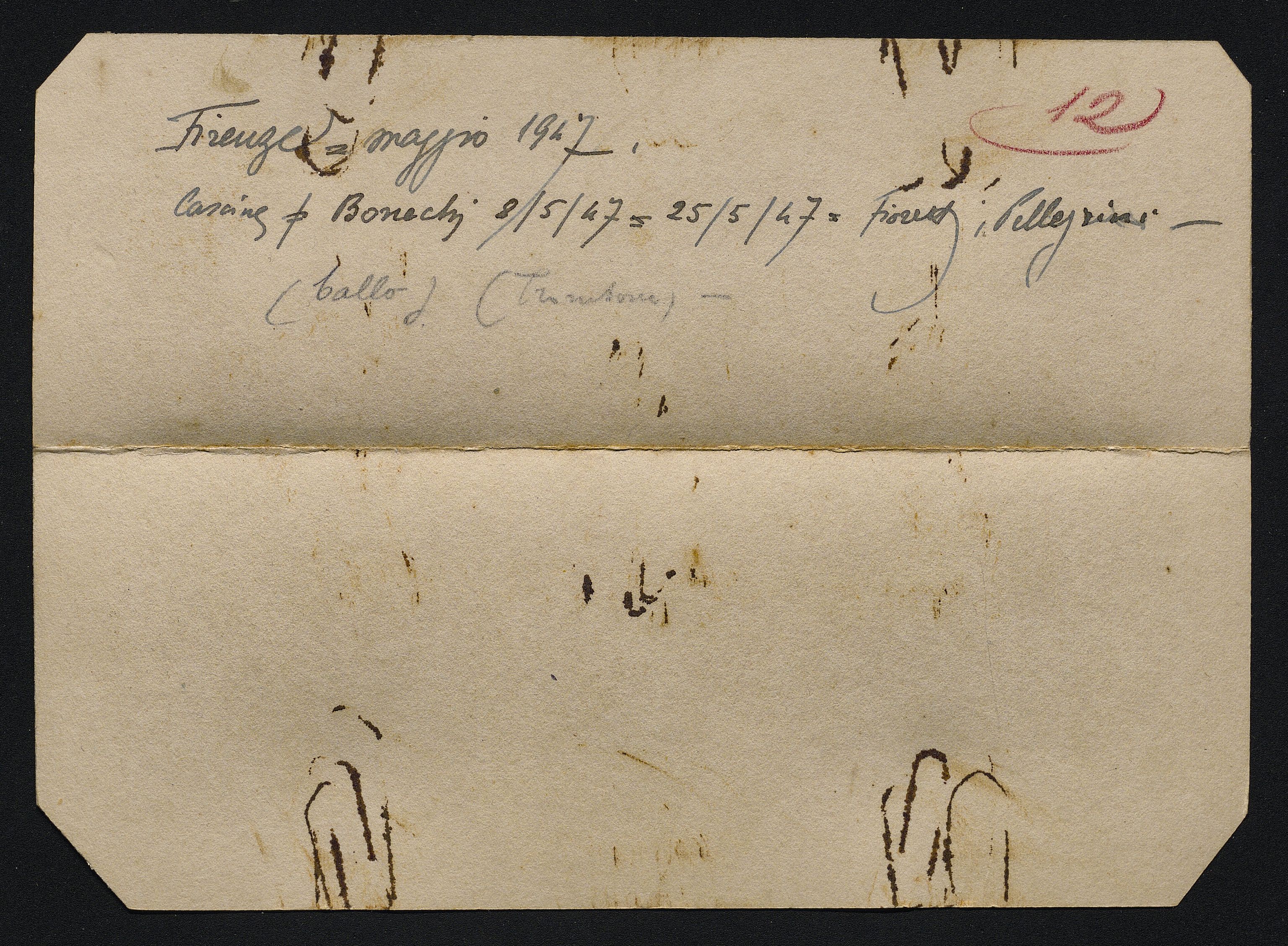 Bustine (vario) di Balocchi, Vincenzo (prima metà XX)