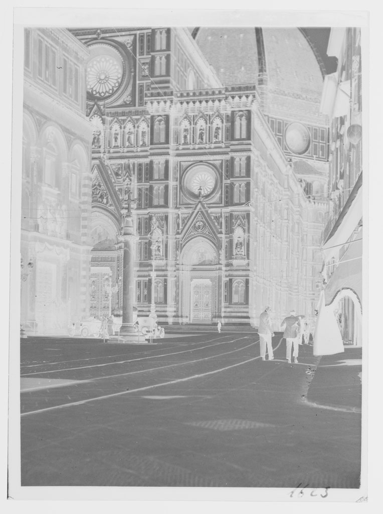 Firenze - Santa Maria del Fiore (negativo) di Balocchi, Vincenzo (prima metà XX)