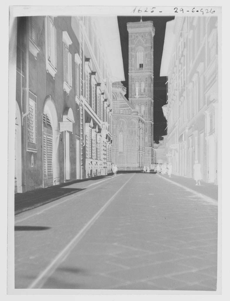 Firenze - Campanile di Giotto (negativo) di Balocchi, Vincenzo (prima metà XX)