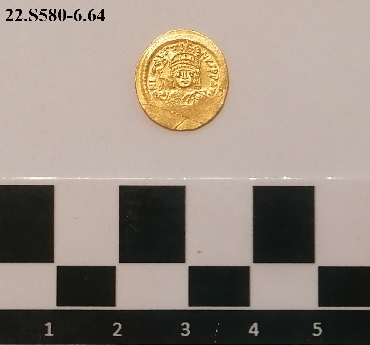 SINGOLO OGGETTO/ moneta, SECOLI/ VI