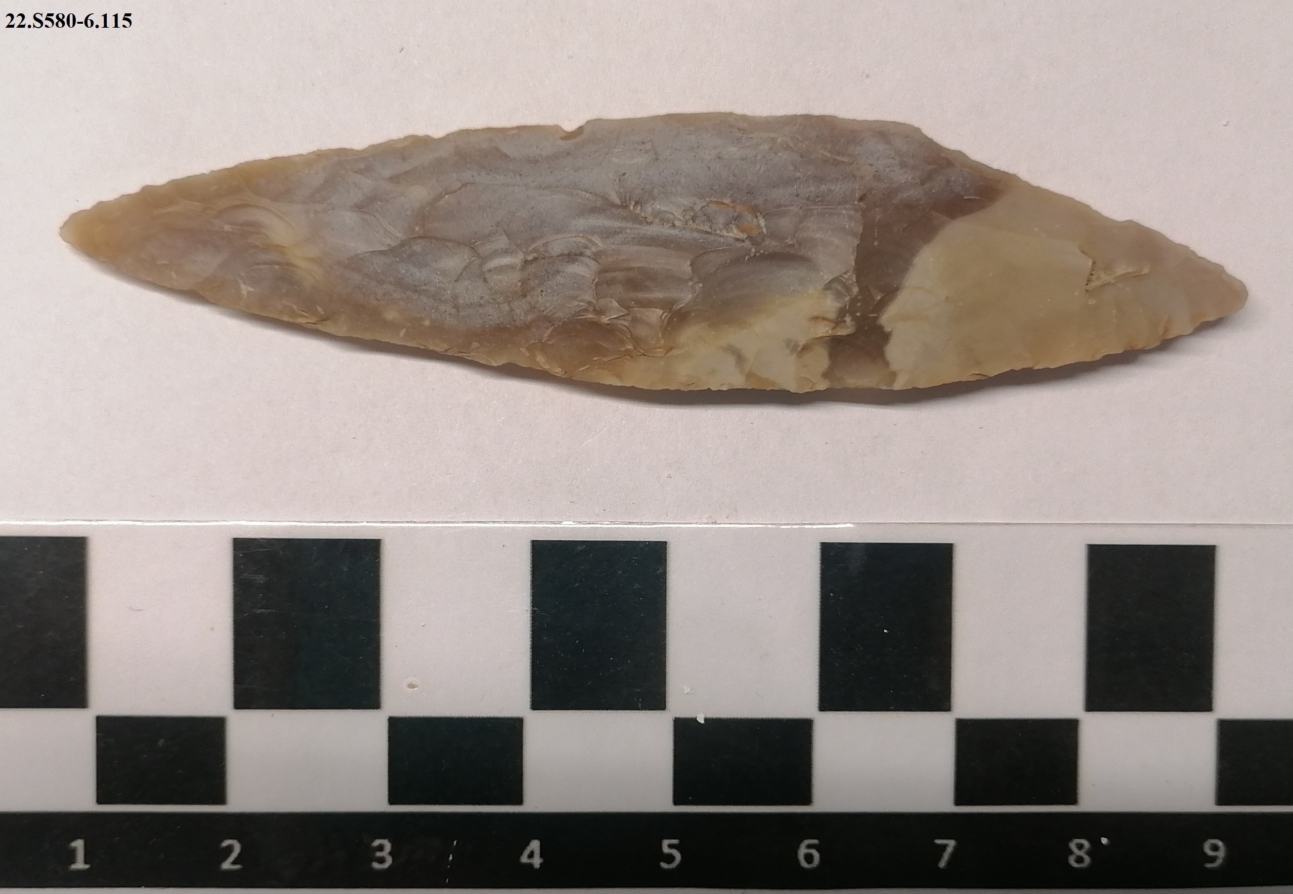 SINGOLO OGGETTO/ lama, PERIODIZZAZIONI/ PREISTORIA/ Paleolitico/ Paleolitico superiore